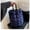 Navy, variant on Cute Puffer Backpack Purse Women, Fashion Quilted Shoulder Bag Bookbag Shiny Y2k Backpack Puffy Daypack Chic Design