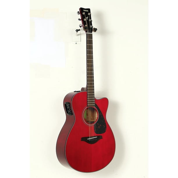 Yamaha FSX800C Small Body AcousticElectric Guitar Level 2 Ruby Red
