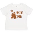 thumbnail image 3 of Inktastic Bite Me Gingerbread Boys or Girls Baby T-Shirt, 3 of 5