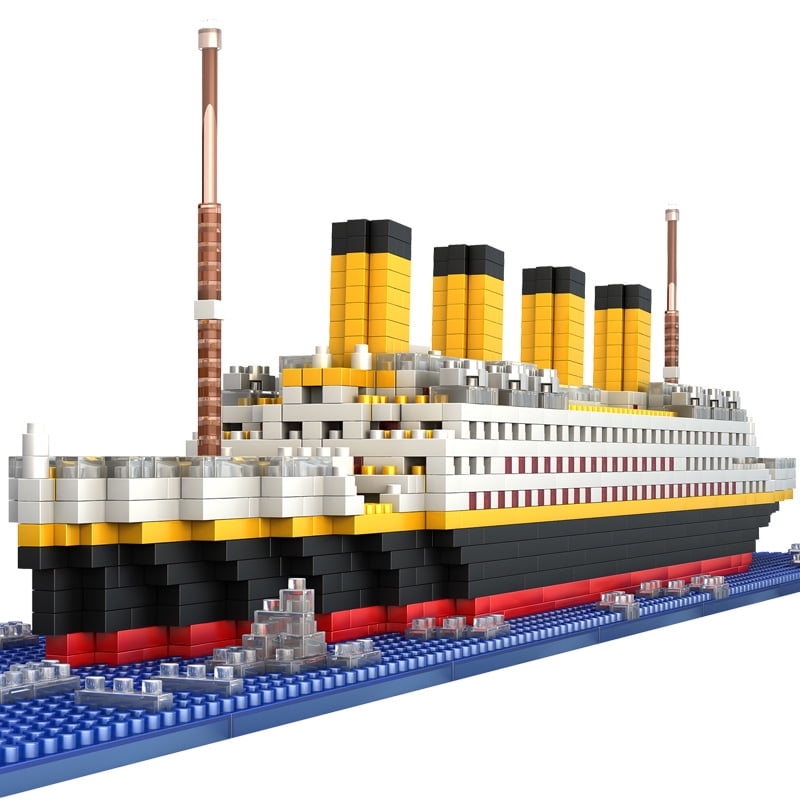 TITANIC R.M.S 101 th Titanic bricks compatible ship Lego set boat argosy 