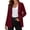 Purple, variant on Maqroz Fall Clothes for Women Long Sleeve Button Down Cardigan V Neck Ribbed Knit Sweaters Casual Daily Outerwear Mid Length Layering Coat