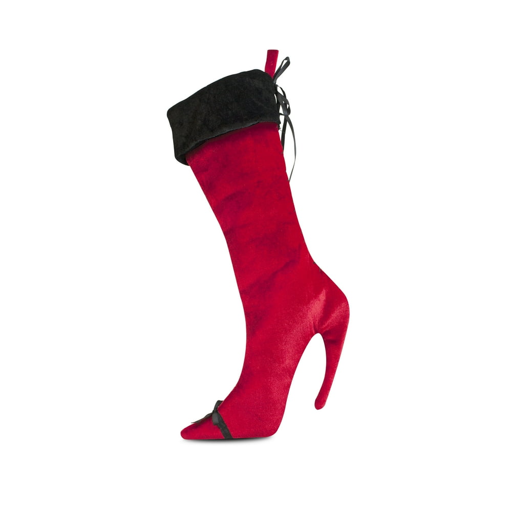 Ho Ho Ho�s High Heel Shoe Christmas Stocking Holiday