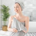 thumbnail image 4 of Evimpex Solid 6-piece Towel Set, 100% Cotton Premium Soft Bathroom Towels, 4 of 5