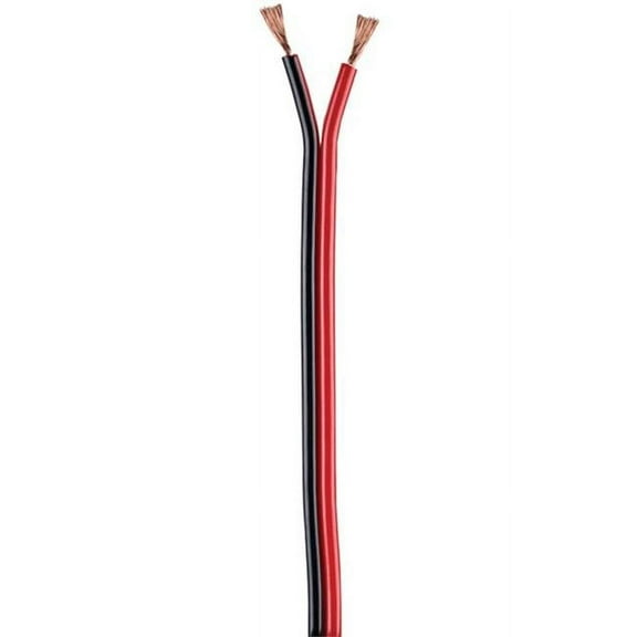 500 ft., Paired Primary Speaker Wire - Red & Black