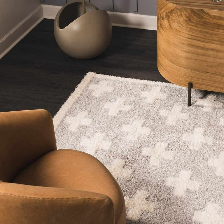 NORM RugRu WOOL CROSS RUG ラグ 送料無料】 WOOL CROSS RUG-NATURAL-ウールクロス ラグ＿ 140×200cm