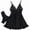 Z-Black9, variant on Women Sleepwear Summer Fall Lingerie Sexy Lace Mesh Shapewear And Alluring Sheer Nightgown Chemise Nighty Female Comfort Pyjamas,White ,Xl