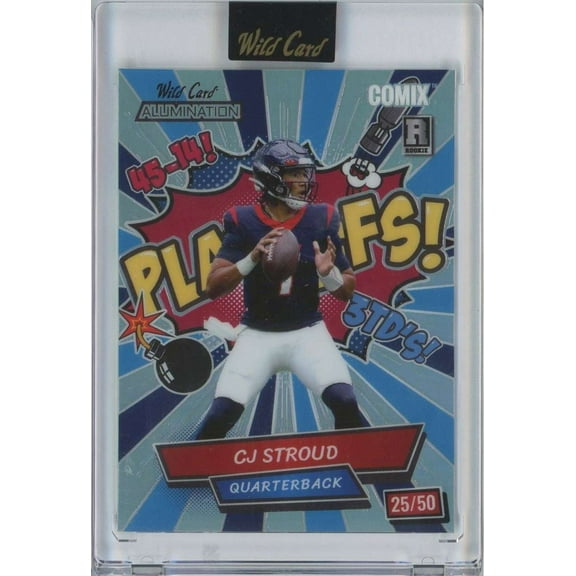 NFL 2023 Alumination Comix Playoffs 25/50 CJ Stroud AC-CS (Rookie)