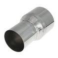 thumbnail image 1 of Reductor codo concéntrico de acero inoxidable T304 de 2.75" OD a 3.5" OD de Unique Bargains, adaptador de tubo de 6 pulgadas de longitud tono plateado, 1 of 7