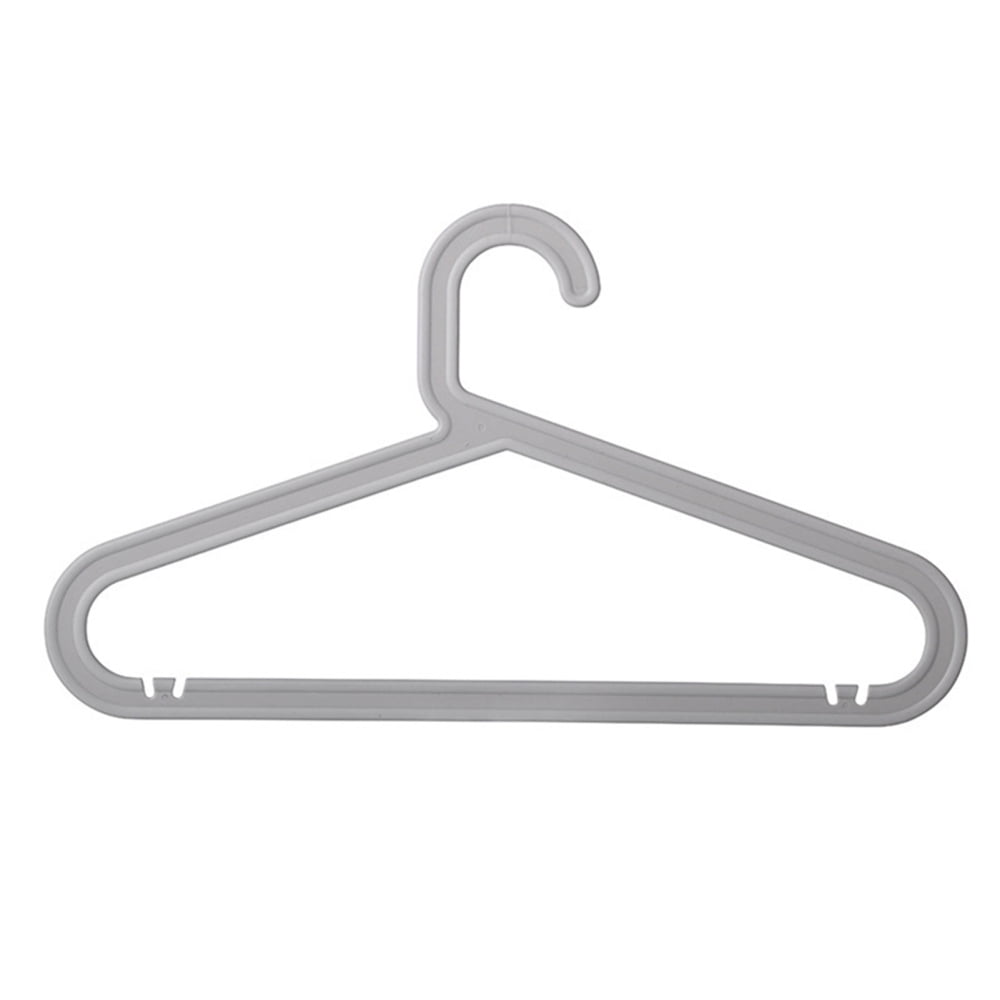 6 White Metal Wire Hanger Suit Hangers Coat Hangers Trouser Bar Strong 15  INCH