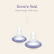 thumbnail image 3 of Bridas para extractor de leche Lansinoh ComfortFit, 28 mm, 2 unidades, 3 of 7