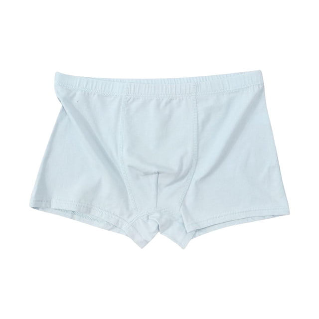 Pantalones Cortos Cómodos para Niños Ropa Interior de Niños en Tela de Caballería de Seda Fresca, Pantalones Cortos Transpirables de Cuatro Esquinas de Color Sólido para Estudiantes Adolescentes