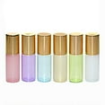 thumbnail image 7 of JAYWAYNE 6-Pack 5ml Rollerball Bottles with Gold Caps - Refillable Essential Oil Bottles for DIY Perfume, Aromatherapy, Skincare (6 Colors), 7 of 7