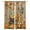 Brown, variant on Fsddascl Fall Pumpkin Blackout Curtains for Bedroom/Living Room, Thermal Insulated Kitchen Curtains, Maple Leaves Thanksgiving Gnomes Farmhouse Cart Grommet Darkening Window Treatment 27.5"x39"x2