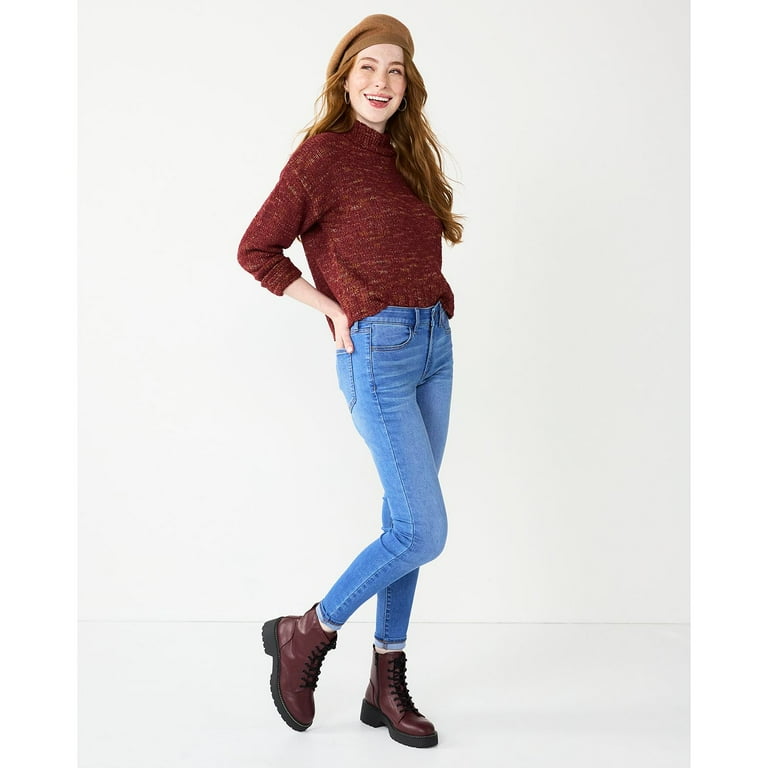 Juniors' SO® Low-Rise Jeggings Color: Dark Size: 1 - Walmart.com Juniors' SO® Low-Rise Jeggings Color: Dark Size: 1 - Walmart.com