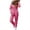 Pink, variant on Winter Women Hooded Snowsuit Outdoor Sports Jumpsuit Waterproof One Piece Ski Suits