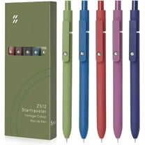 Zenith Zs12 Star Traveler Pens,Dry Quickly, Zennyth Zs12 Startraveler Aurora Accent Gel Ink Pen, Soft Grip Reduce Hand Fatigue, Zenith Gel Pens Smooth Writing