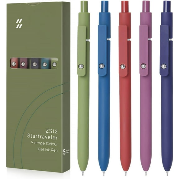 Zenith Zs12 Star Traveler Pens,Dry Quickly, Zennyth Zs12 Startraveler Aurora Accent Gel Ink Pen, Soft Grip Reduce Hand Fatigue, Zenith Gel Pens Smooth Writing