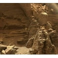 thumbnail image 2 of Curiosity 29x26 White Modern Wood Framed Museum Art Print Titled - Mars Rover Farewell to Murray Buttes Image 4, 2 of 4