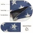 thumbnail image 6 of 6'x9' Area Rugs, 4th of July Indoor Outdoor Area Rug for Living Room Bedroom, Vintage Independence Day Blue Star Washable Bathroom Rugs Kitchen Floor Carpet Mats Home Decor Aesthetic, 6 of 8