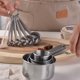 thumbnail image 5 of Juego De Cucharas Medidoras, Práctico Juego De Cucharas Medidoras De Cocina De Acero Inoxidable, Báscula Transparente Con Hebilla Para Cocina, 5 of 7