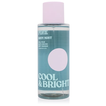 Victoria's Secret PINK Cool & Bright Fragrance Body Mist for Women, 8.4 fl oz