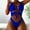 A_ Blue, variant on Summer Promotion UTSJKR Women's Ribbed One Piece Swimsuit Tummy Control High Cut Bathing Suit Sexy V Neck Criss Cross Monikini Orange 10