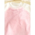 thumbnail image 3 of Toddler Baby Boy Girl Easter Bunny Costume Fluffy Long Sleeve Pullover Sweatshirt with Rabbit Ears Hat Set, 3 of 7