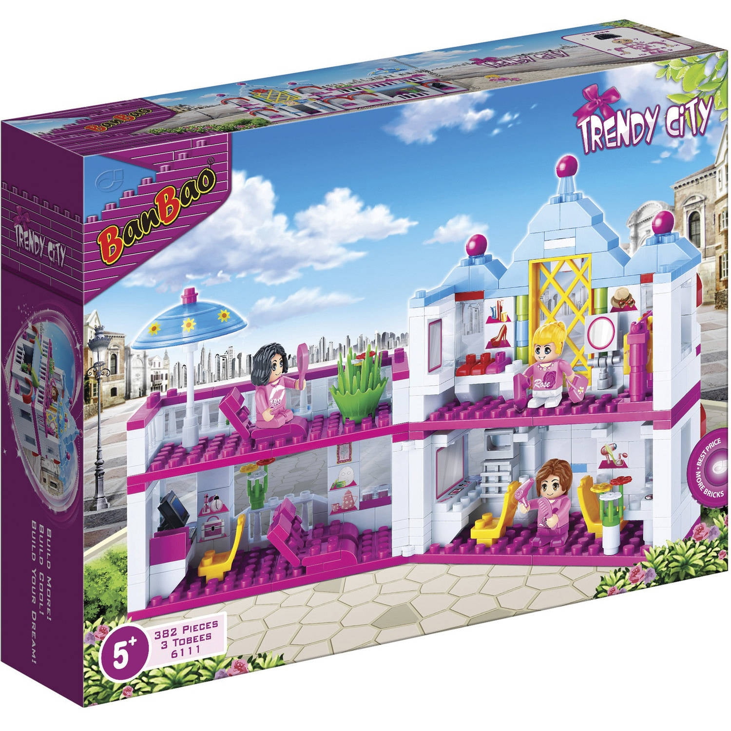 BanBao Beauty Salon 382-Piece Building Set