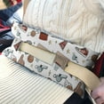 thumbnail image 3 of Tennis Court Seatbelt Pillow&nbsp;– Racket & Ball Art, Ideal for Junior Athletes’ Recovery, 3 of 7