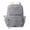 Grey, variant on AURORADY Hot Sales 2026 Grey Mesh Elastic Cross Bungee Cord Dual Front Zipper Pockets See Through Net Swimming Beach Gym Travel School Backpack Dual Drawstring Side Mesh Bottle Pockets