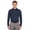 Peacoat, variant on Callaway Apparel CGM670 Long Sleeve Core Performance Polo-Black-XS