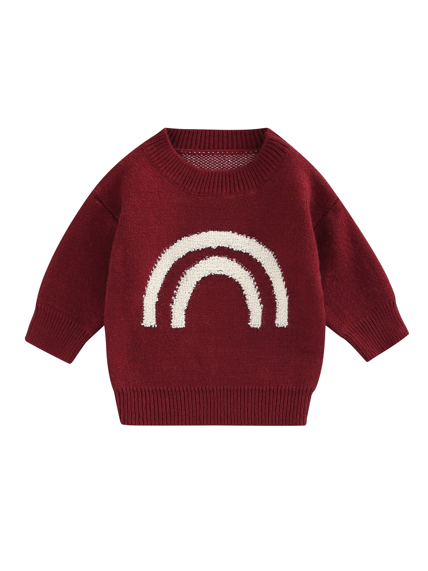 Unisex Baby Boy Girl Top Sweatshirt Long Sleeve Pullover Sweater Fall Winter Clothes 