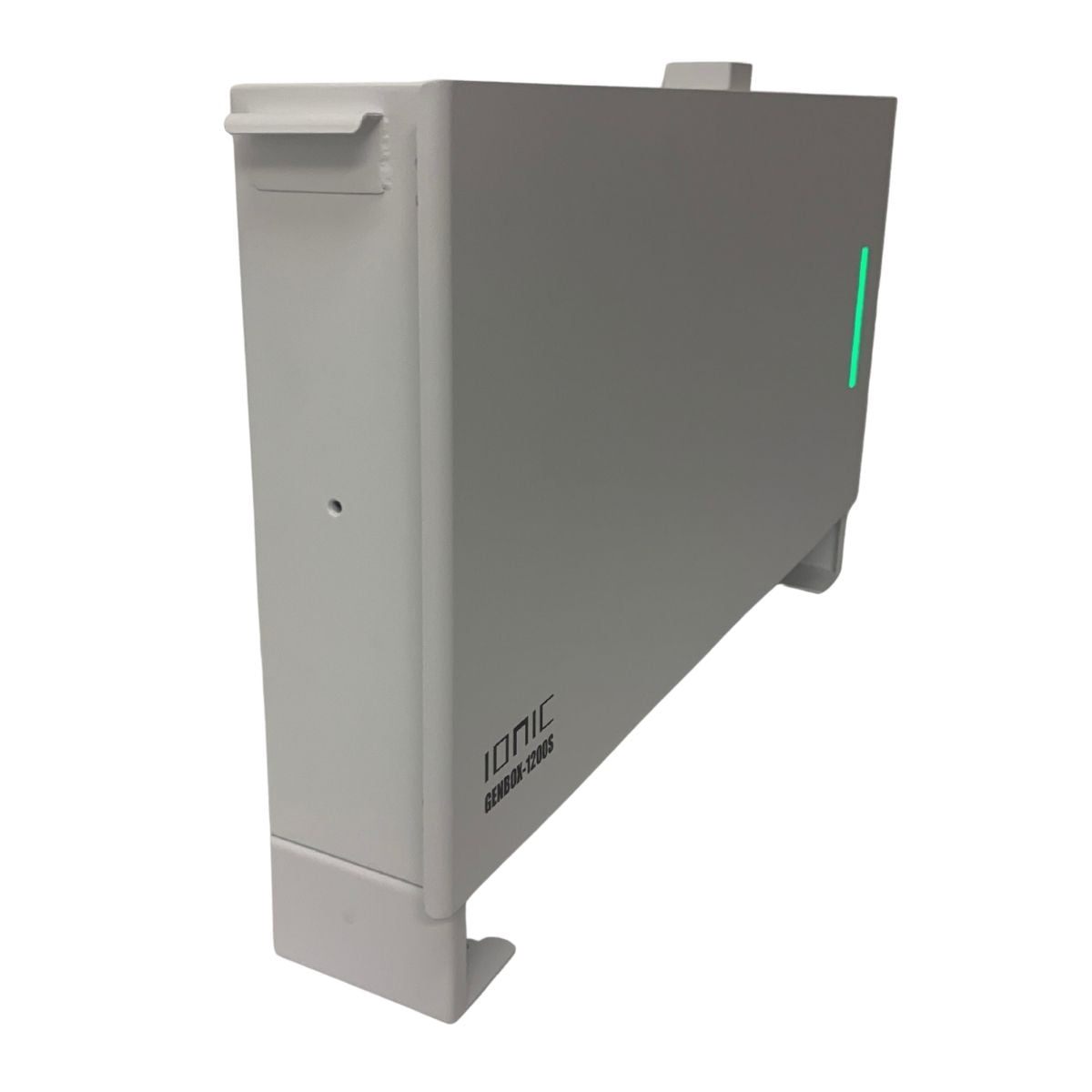 Ionic GenBox 1200S | 1200W Slim Battery Backup with Sub-20ms UPS for Essential Appliances