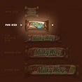 thumbnail image 3 of Milky Way Candy Bars - Fun Size Candy in Creamy Carmel, Nougat and Milk Chocolate 4 Pound, 3 of 7