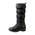 thumbnail image 2 of Botas de terciopelo a la moda para mujer, zapatos informales cálidos de tacón medio, botas de tubo medio Wmkox8yii  sdhk214, 2 of 9