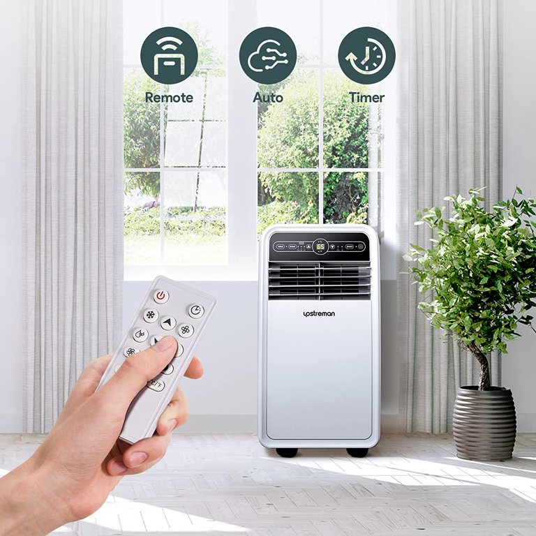 Upstreman Portable Air Conditioner, 8000 BTU for Rooms up to 200 Sq.ft with  Remote Control - Walmart.com