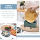thumbnail image 5 of platos de plástico para salsa de sushi, plato de fruta, plato decorativo para salsa de comida, plato con forma de concha, 5 of 6