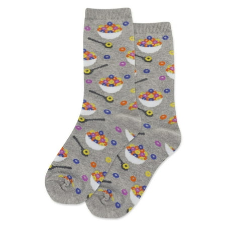Hot Sox Kids Cereal Crew Socks