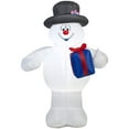 thumbnail image 3 of Airblown Inflatables Frosty with Present Inflatable, 3 of 3