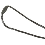 EastPoint Sports Classic Official Whistle with Lanyard - Black, Pea-less Design