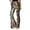 a-B31266, variant on VNKIDY Womens Tiger Print High Waisted Flared Pants Stretchy Slim Fit Casual Trousers For Party Daily Street Wear B S
