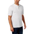thumbnail image 1 of Camiseta henley moteada resistente a la intemperie para hombre, gris, XXL, 1 of 1