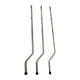 thumbnail image 4 of 3x Pies de bombo Patas de bombo Piezas de repuesto Juego de tambor Tom Accesorio para batería de alta resistencia Soporte de batería Patas de tom Pies, 4 of 9