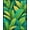 Green, Pattern 5, variant on ODIKA 4' x 6' Machine Washable Non-Slip Area Rug, Tropical Leaf High Traffic Rug, Green, 283235