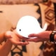 thumbnail image 4 of Bonita luz nocturna de ballena para niños, luz nocturna para bebé con 7 cambios de color LED, control de toque, luz nocturna suave, recargable por USB, regalo de cumpleaños para bebés, niñas, niños JAMW Sencillez, 4 of 5