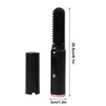 thumbnail image 3 of YFYDS Wireless Straightening Brush, Mini Hair Straightener Brush with Negative Ion Technology, USB Rechargeable Portable Styling Brush for Beard and Hair Clearance Sales Today Deals Prime, 3 of 5