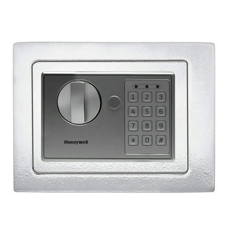 Honeywell - .15 Cu. Ft. Compact Security Safe with Digital Lock - Pink