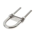 thumbnail image 3 of koolsoo 2 Pieces 304 Stainless Steel Boat Bow / Stern Eye, U-Bolt, Marine Rigging M6*90, 3 of 9