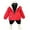 Red (Girls'), variant on Baby Toddler Winter Coats Fleece Jacket for Girls Boys Thickening Snowsuit Girls Boys Hooded Cotton Jacket Warm Outerwear Clothes for Kids 1- 8T