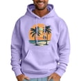 thumbnail image 2 of CONZONE Mens Casual Hoodies Long Sleeve Pullover Hoodie for Men Graphic Hooded Sweatshirts With Pocket, 2 of 5